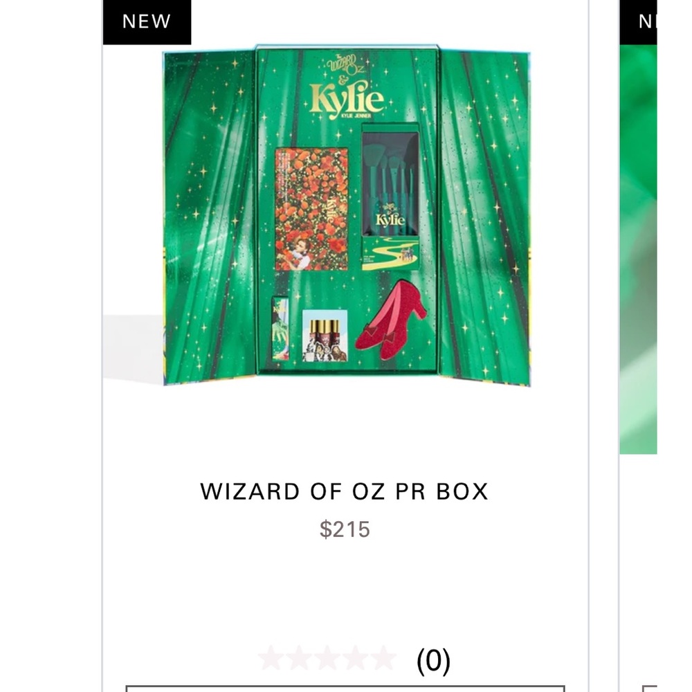 ISO Empty Kylie Cosmetics Wizard of Oz PR Box